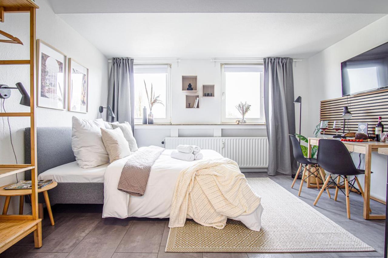Homefy Studio Sky - Free Parking - Elevator - Desk - Netflix Essen Zewnętrze zdjęcie